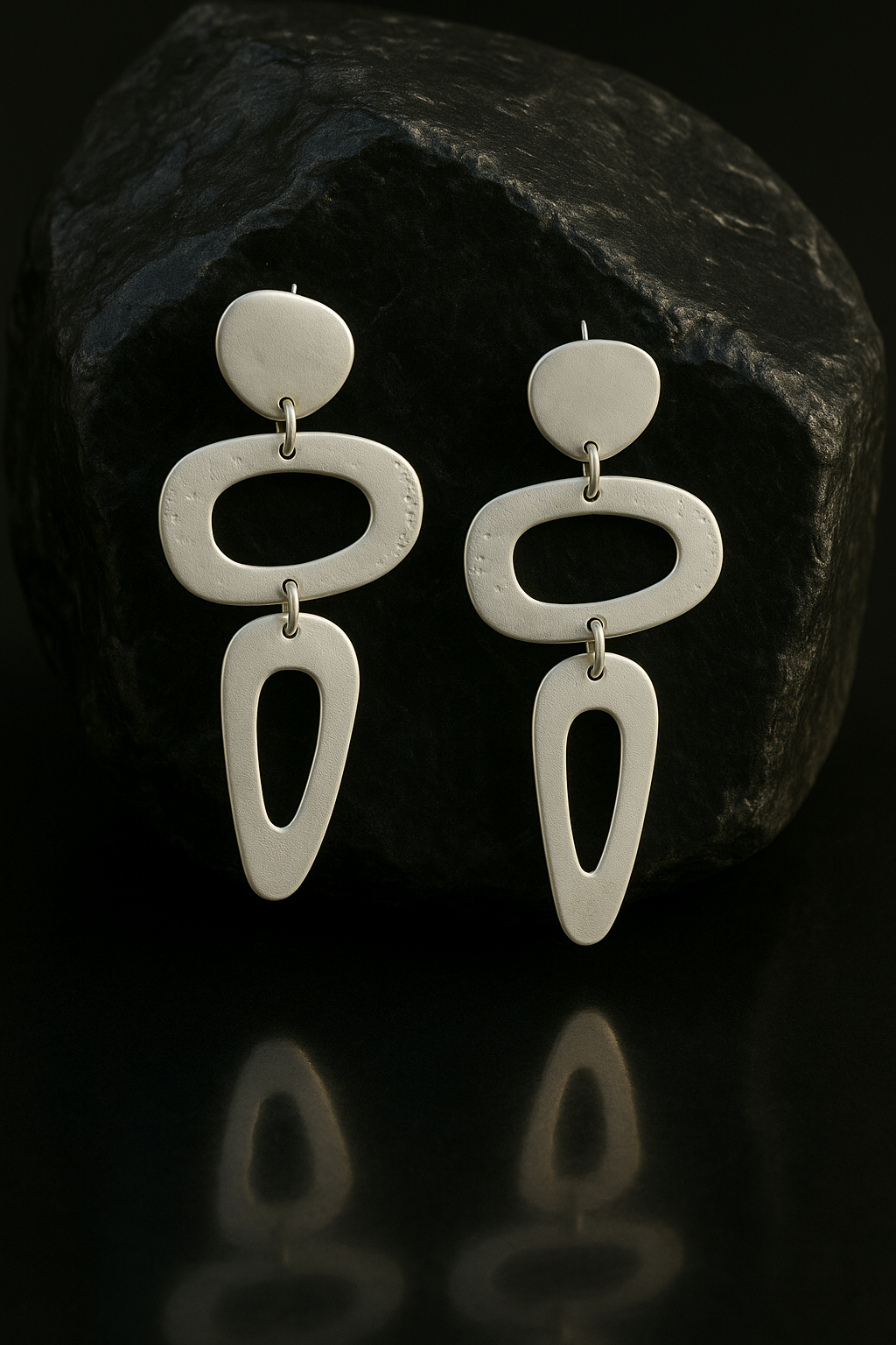 Silver Chic Danglers