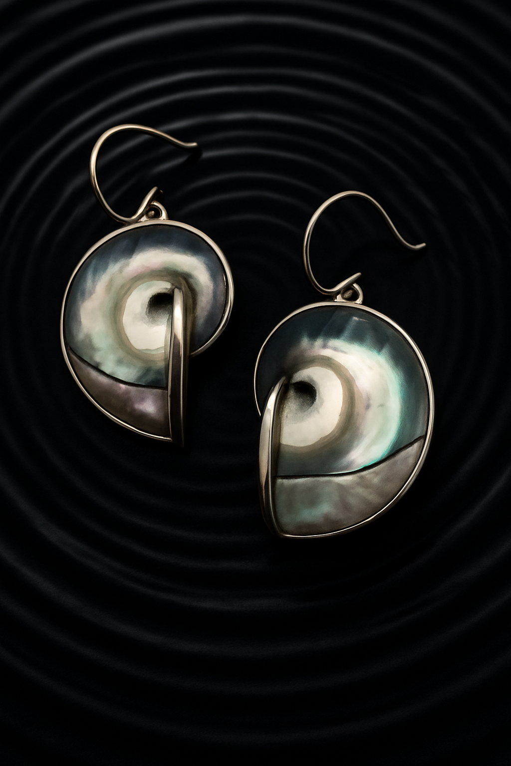 925 Silver Whispers of Shells Earrings