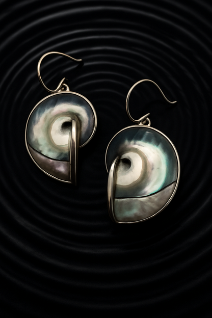 925 Silver Whispers of Shells Earrings