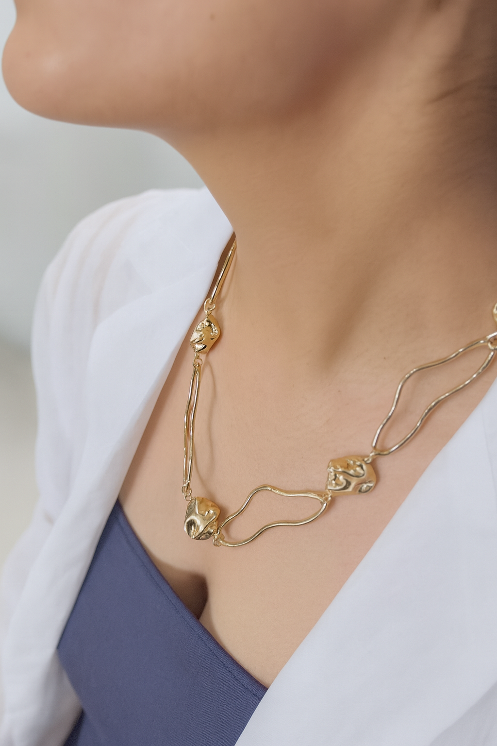 Golden Drift Necklace