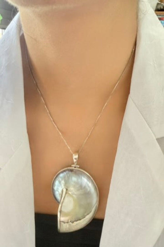 925 Silver Whispers of Shells Pendant