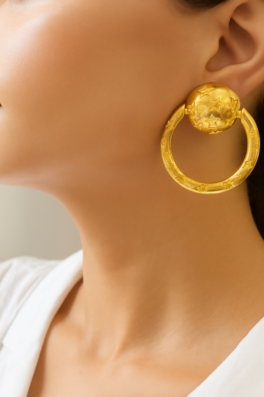 Champagne Bloom Studs
