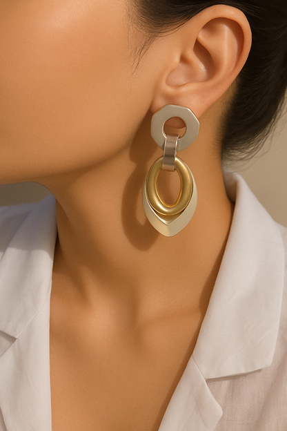 Modern Muse Drop Earrings