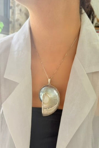 925 Silver Whispers of Shells Pendant