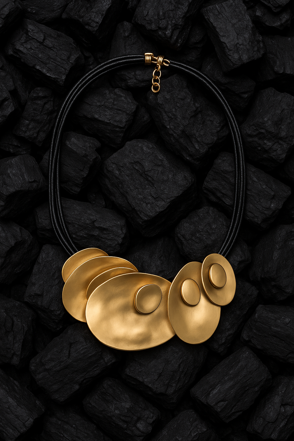 Champagne Orbit Necklace