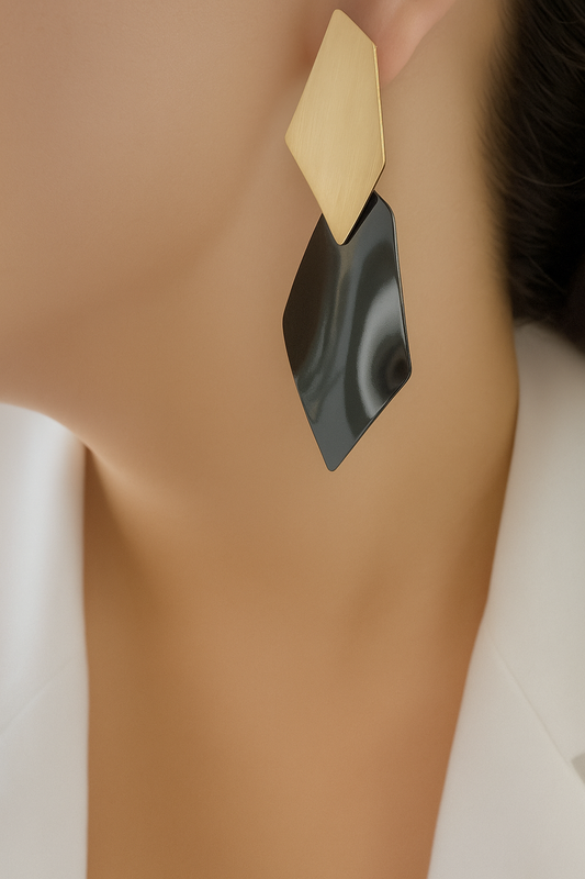 Midnight Drop Earrings