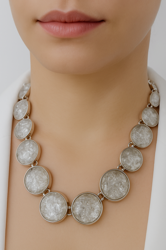 Frozen Orbit Necklace