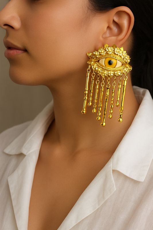 Golden Eye Chandelier