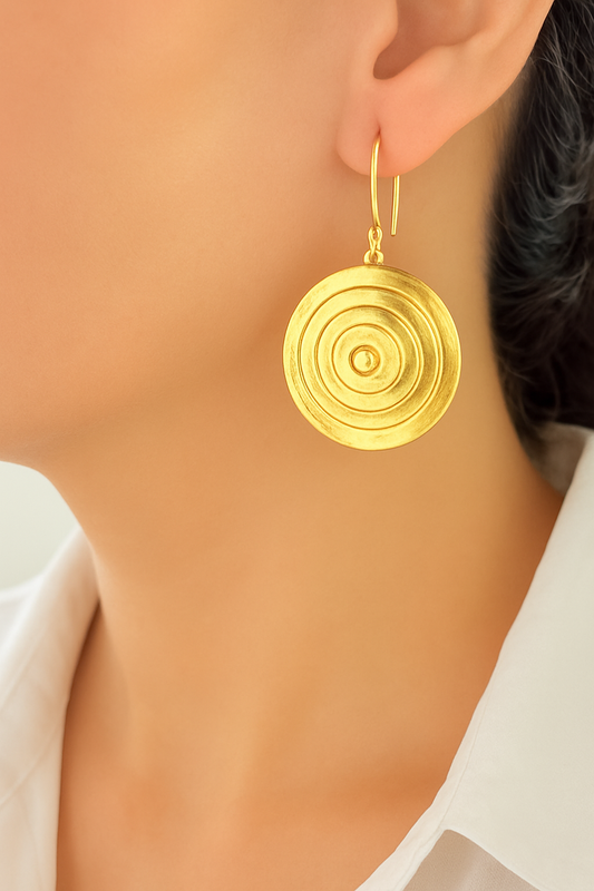 Brass Golden Circle Hooks