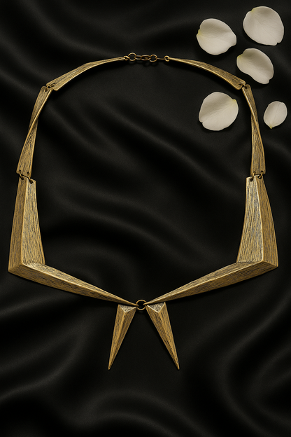 Egyptian Imperial Edge Collar Necklace