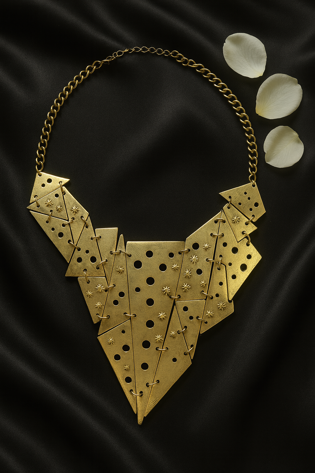 Egyptian Prism Edge Necklace