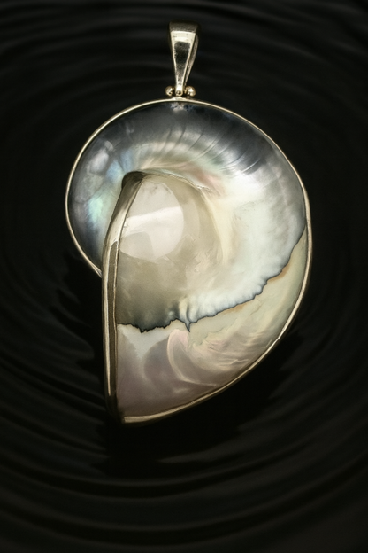 925 Silver Whispers of Shells Pendant