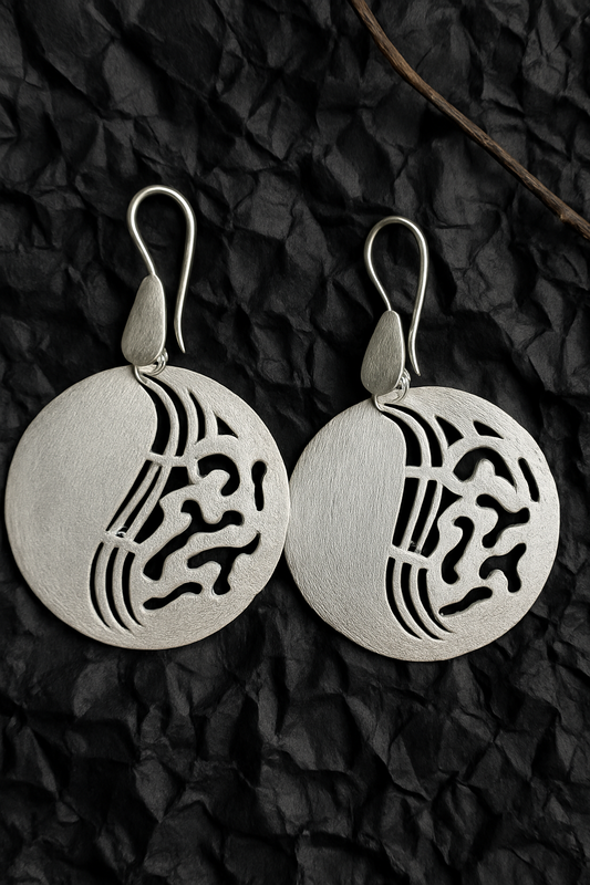 Lunar Drift Hook Earrings