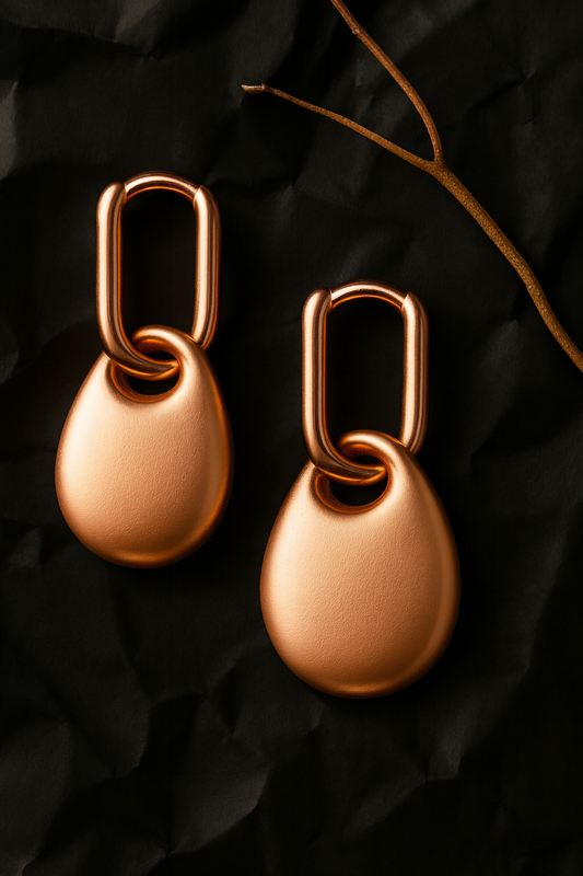 Rose Link Hoops