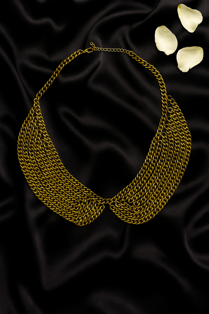 Royal Weave Collar Necklace