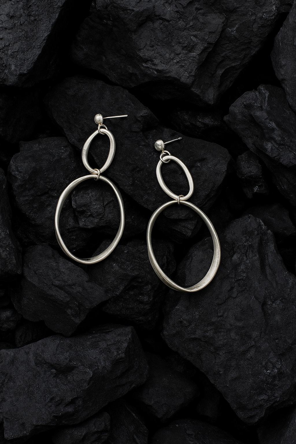 Silver Loop Drops
