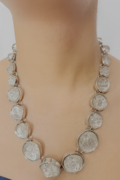 Frozen Orbit Necklace