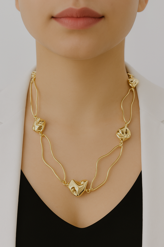Golden Drift Necklace