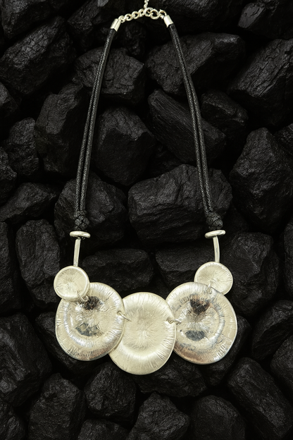 Frosted Orbit Necklace
